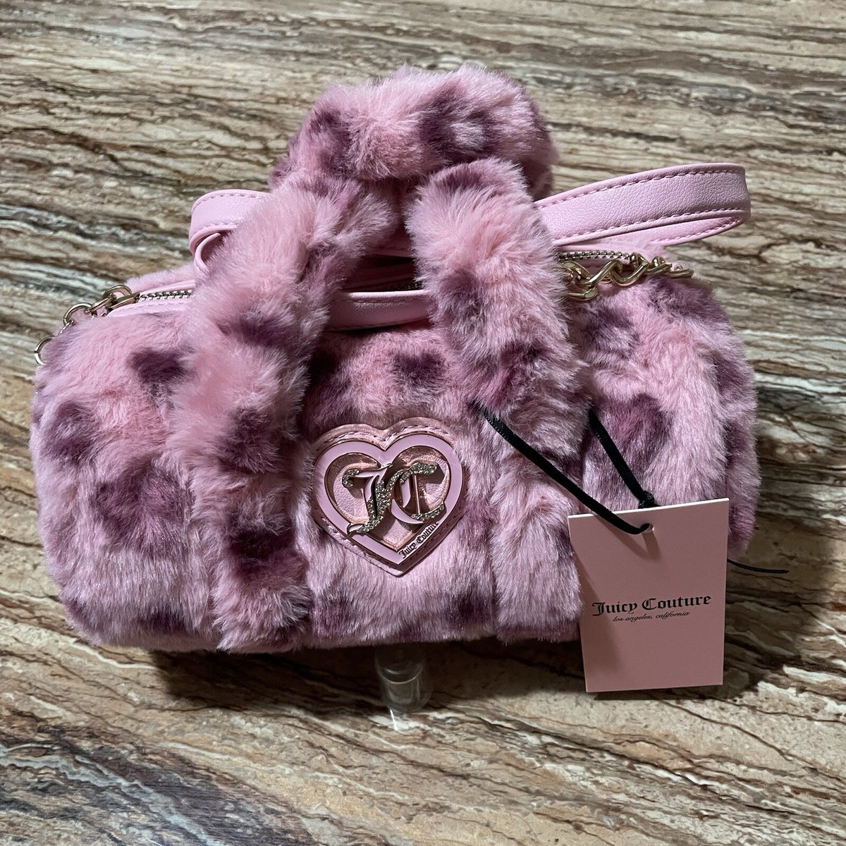 juicycouture ミニポーチ　ミニバッグ　レザーコンビ　ピンク $_12.JPG?set_id=880000500F