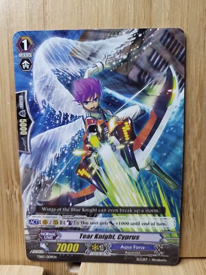 Cardfight!! Vanguard TEAR KNIGHT, CYPRUS TD07/009EN TCG