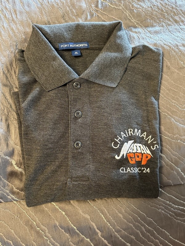 Rare Trump GOP Nassau Cty Republican Party Polo Sz M Golf Outing Polo With Logo