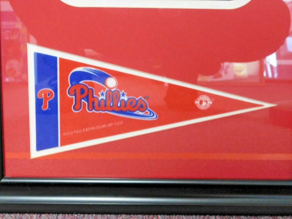 Encore Select Framed Philadelphia Phillies WS Champions 2008 Photo & Pennant - Image 3 of 4