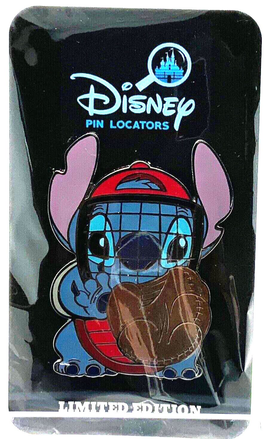 Disney Auctions 2004 Stitch as Baseball Catcher LE 1000 Pin