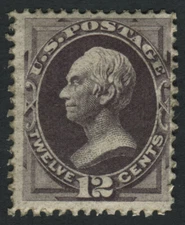 USA 1870 SG.153 12 cents Purple Mounted Mint