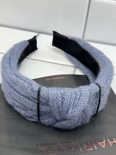 New Hairitage Mindy McKnight Headband Sweater Blue,
