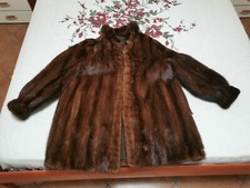 Pelliccia di visone maschio canadese taglia M