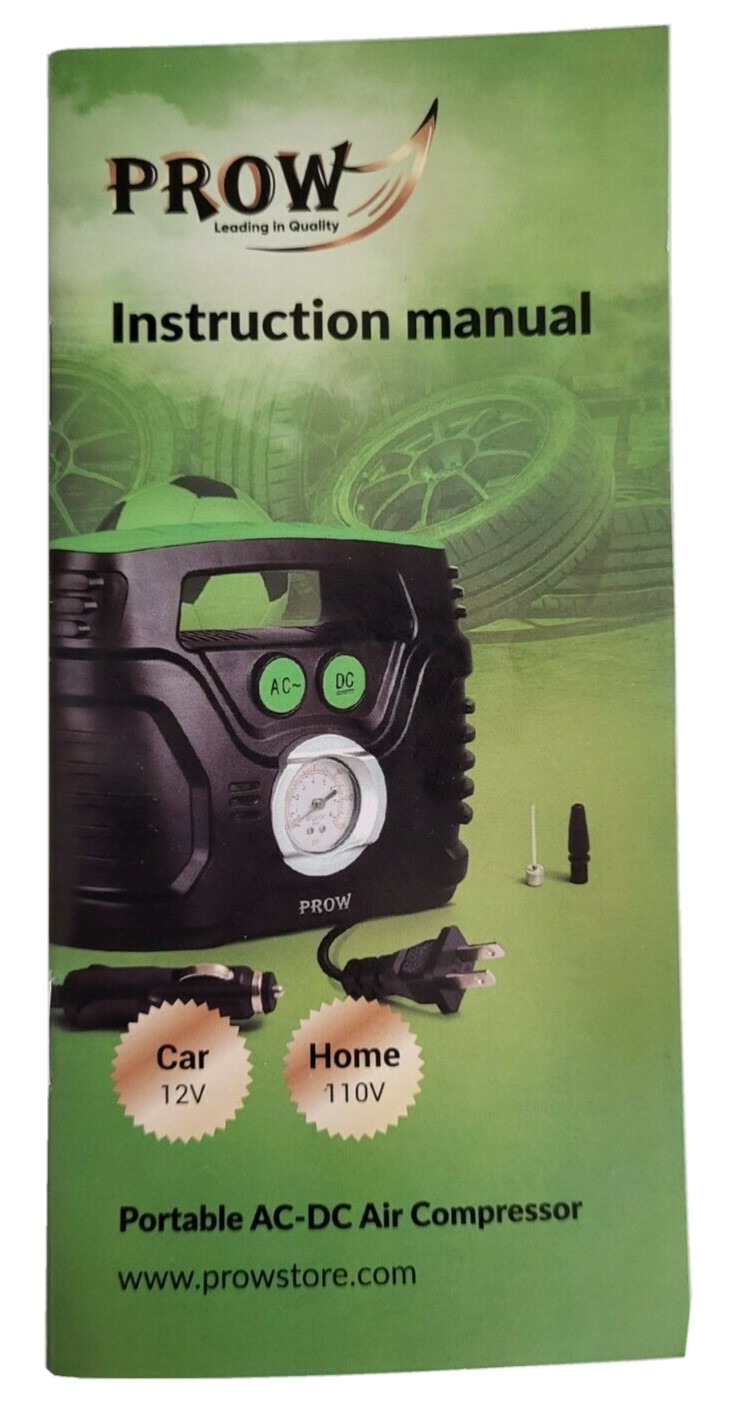 PROW AC/DC Air Compressor New Open Box