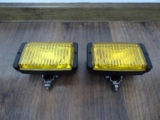 Honda Crx Jdm 88-91 Lhd Yellow Foglights Ef Si-r Halogens Euro Fog Lights New