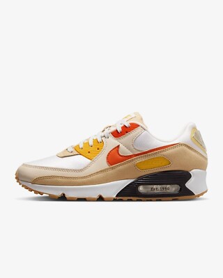 Nike Air Max 90 SE Summit White Orange Sesame ALL SIZES FB4315 100 s 8