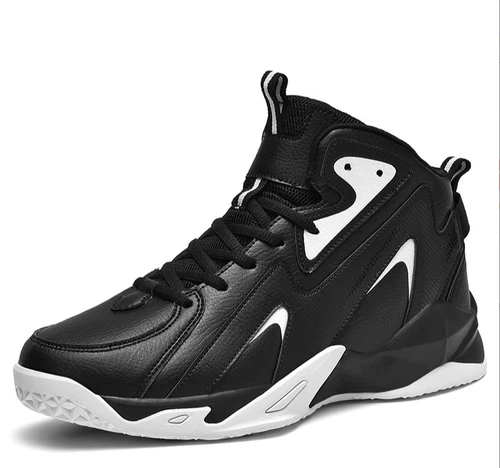 Herren High Top große Basketballschuhe rutschfestes verschleißfestes Turnschuhe- - Bild 25 von 27