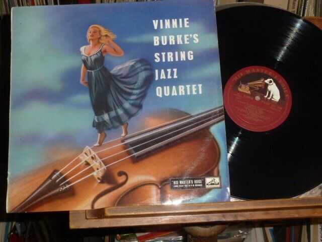 1958 1st UK HMV CLP 1168 Kenny Burrell  with Vinnie Burke's String Jazz Quartet