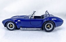 (RARE) Vintage Kyosho 65 Dk Blue Shelby Cobra 427 S/C 1:18 Diecast-No Box (READ)