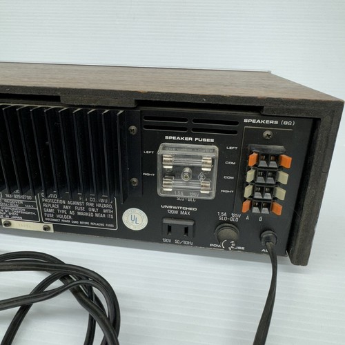 FISHER AM/FM STEREO RECEIVER MODEL 143-92512700 - Picture 8 of 9