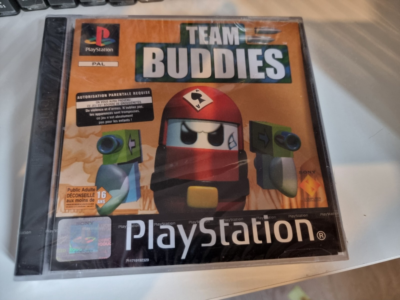 Jeu PS1 Team Buddies – Sony PlayStation 1, Genre Stratégie, Bon état