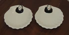 Set Of 2 Vintage Pierrot Shell Shaped Ceramic Bowls, 1960s
