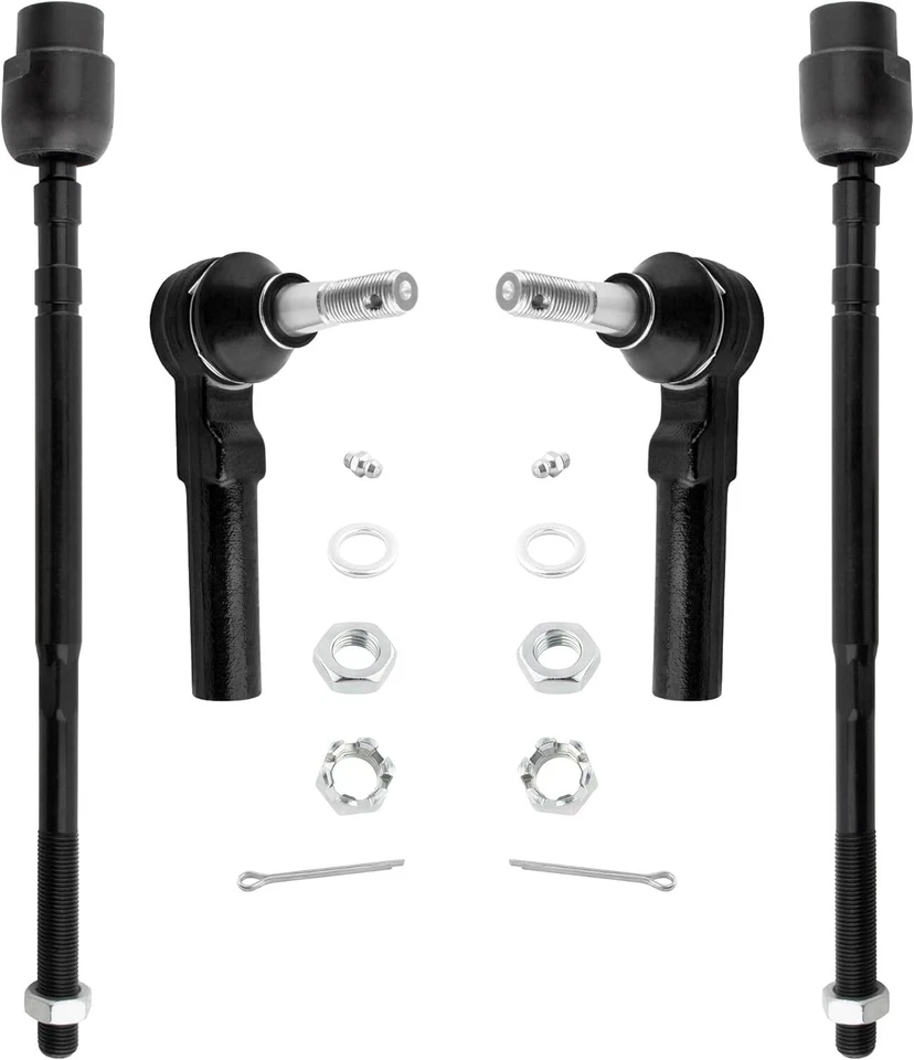 Extremos de varilla de amarre delanteros interiores y exteriores para Chevy Impala Pontiac Grand Prix Buick Regal Foto 2 de 4