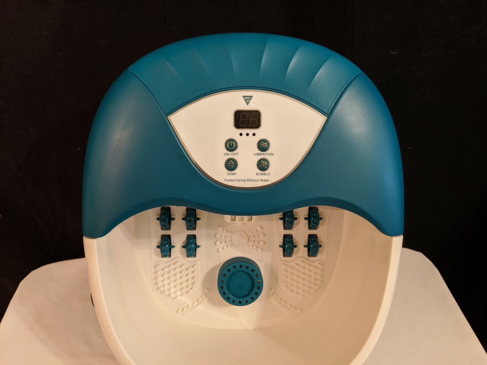 Zircon Pediprime Foot Spa Bath Massage, Heating, Vibration, Bubbles eBay