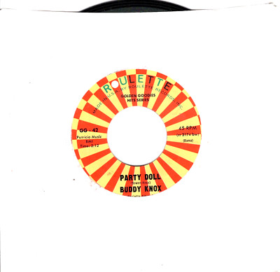 Buddy Knox:      Party Doll / Rock Your Little Baby To Sleep .. 45 RPM-3396