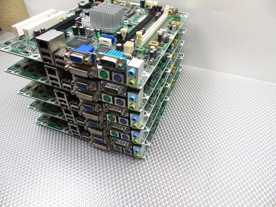 Lot of 5 - HP Compaq Pro 4000 SFF LGA 775 Motherboard - 606175-001, 607173-001 - Image 4 of 4