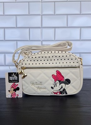 Disney x Primark Minnie Mouse Polka Dot Camera Bag Crossbody NWT