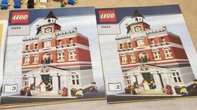 LEGO Creator Expert Modular Buildings Town Hall 10224 In 2012 Used W/Manual