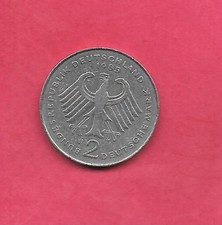 GERMANY GERMAN A127 1985 J VF-VERY FINE CIRCULATED 2 MARK OLD VINTAGE COIN