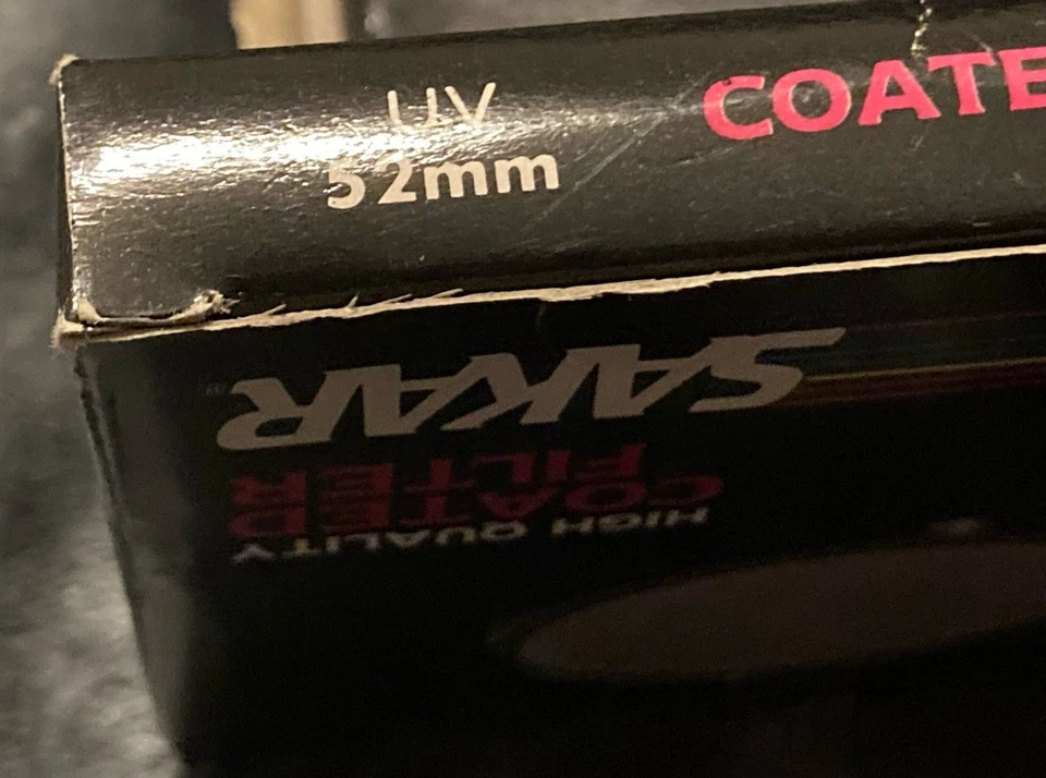 Sakar 52mm Coated Filter UV Protection *New - Image 2 of 2
