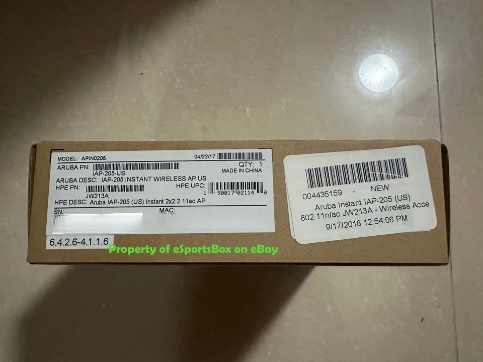 NEW HP Aruba APIN0205 Instant Wireless Network Access Point (IAP-205) - Image 2 of 2