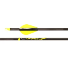Victory Archery VForce Elite 500 Fletched Arrows 6pk, 2-Inch Vanes (VFE-500FB-6)