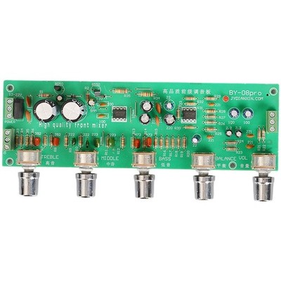 Bass Mitteltöner Höhen Audio Control Board mit Lautstärke und links rechts Ba