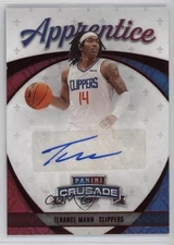 2021-22 Panini Chronicles Apprentice Signatures Red Terance Mann #APP-TMA Auto