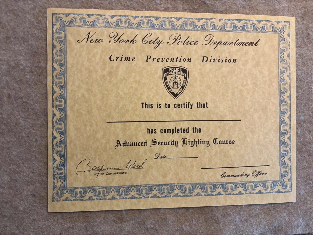 nypd obsolete products for sale | eBay