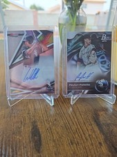Wes Kath & Peyton Pallette Signed Baseball Cards Set Chicago White Sox