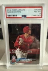 2018 Topps Update Shohei Ohtani  #US-189 PSA 8 Rookie Card