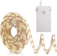Led Strip Bewegungsmelder Batteriebetrieben, 2M 60 Led Lichtband Bewegungssensor