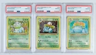 PSA 10 Pokémon Venusaur Ivysaur Bulbasaur Sequential CLV EN 1/34 2/34 3/34
