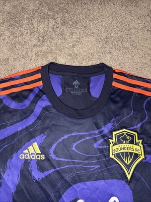 Adidas Seattle Sounders Purple Haze Jimi Hendrix Jersey Authentic