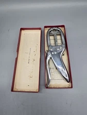 Vintage Crackerjack Nut Cracker In Box Made In England