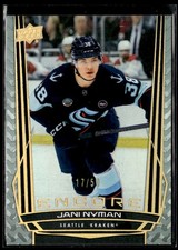 2025-26 Upper Deck Encore Gold 17/50 Jani Nyman Rookie #E-198