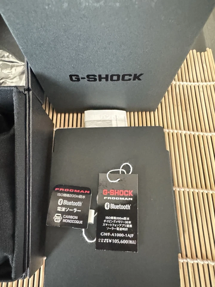 CASIO MASTER OF G - SEA FROGMAN GWF-A1000-1AJF JAPAN MODEL - made in Japan - Image 4 of 4