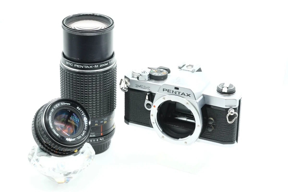 Appareil Photo Argentique Pentax LX – 35mm, Noir, Avec Objectif 55mm F/1.8, Japon