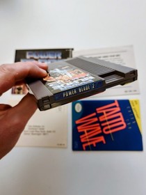 Nintendo NES HOLY GRAIL in Acryl Case: POWER BLADE 2 CIB REV-A USA