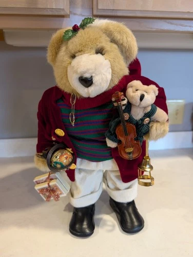 2001 Noel Christmas Bear 20"