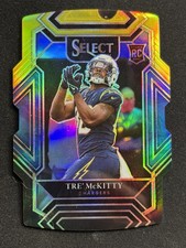 2021 Panini Select Tre' McKitty Club Level Silver Die Cut Prizm Rookie RC #293