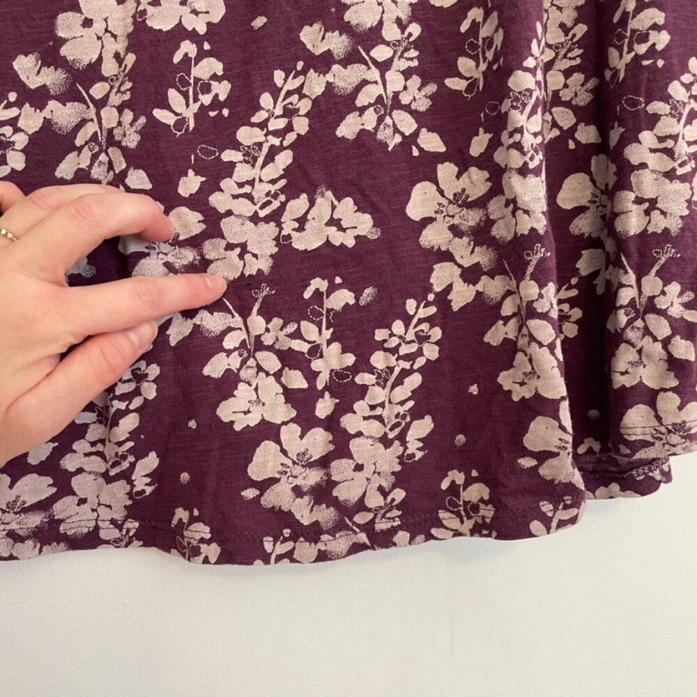 LUCKY BRAND Plus Size Split Neck Embroidered Peas… - image 13