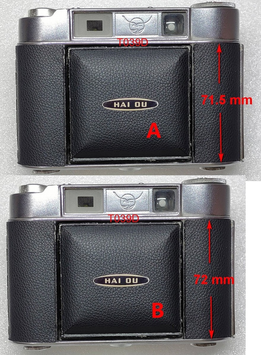 Seagull 203 folding camera replacement skin cover pre-cut self