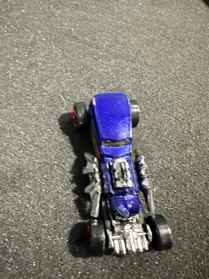 STREET CREEPER #178✰purple; blue rim oh5 👻✰Fright Cars✰2017 Hot Wheels * - Image 3 of 4