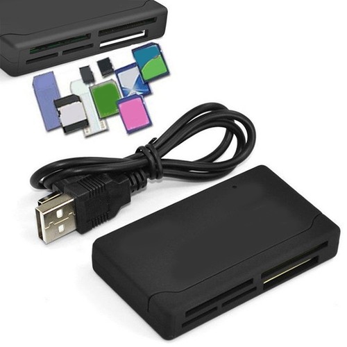 Useful Card Reader Supports 64GB 1Pc 38cm USB Cable Adapter Black Mini