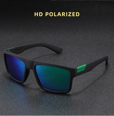 Men & Women Classic Square UV400 Polarized Sunglasses Lightweight PC Frame