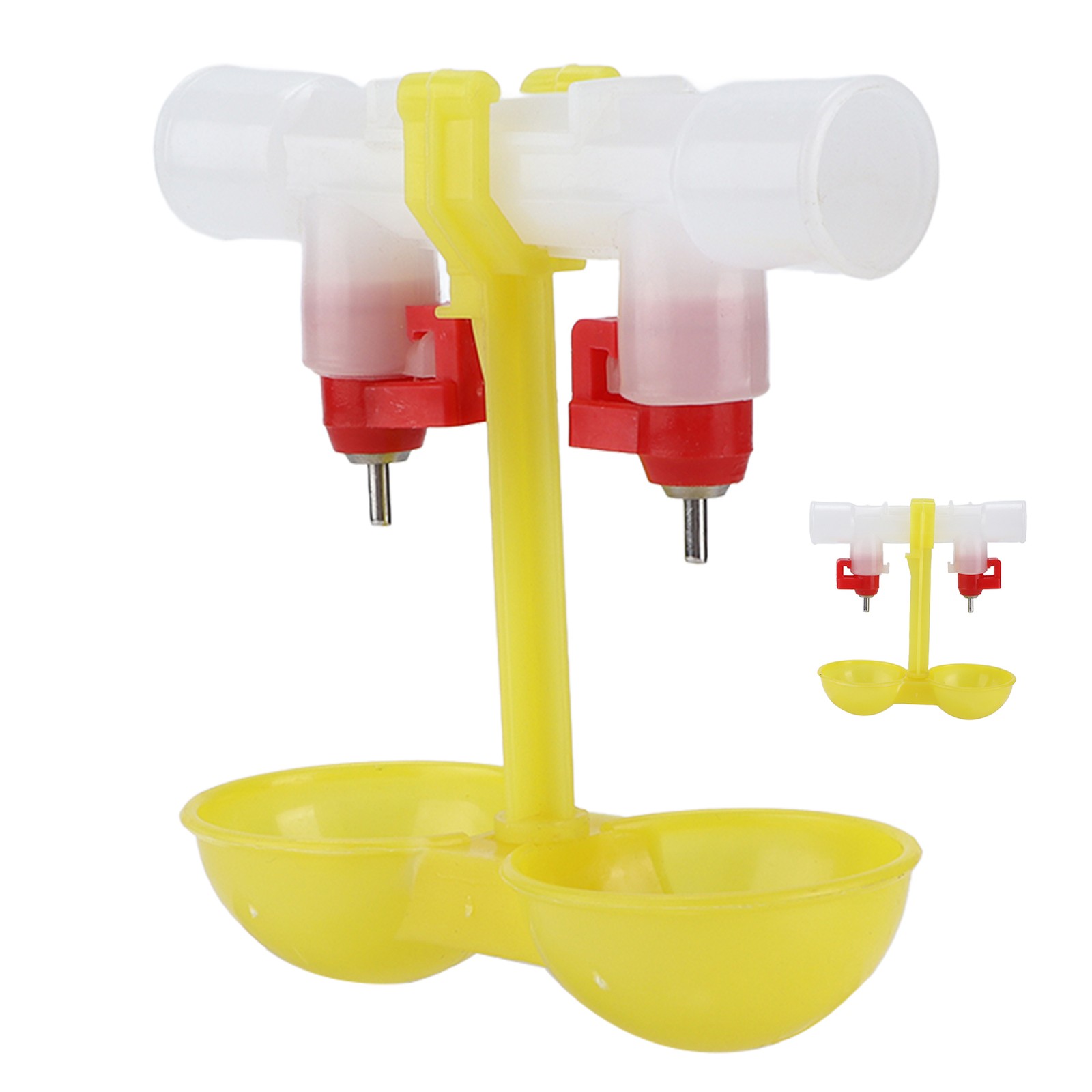 ✿ Farming Chicken Hen Nipple Waterer Drinker Auto Hanging Drinking Cup Waterer
