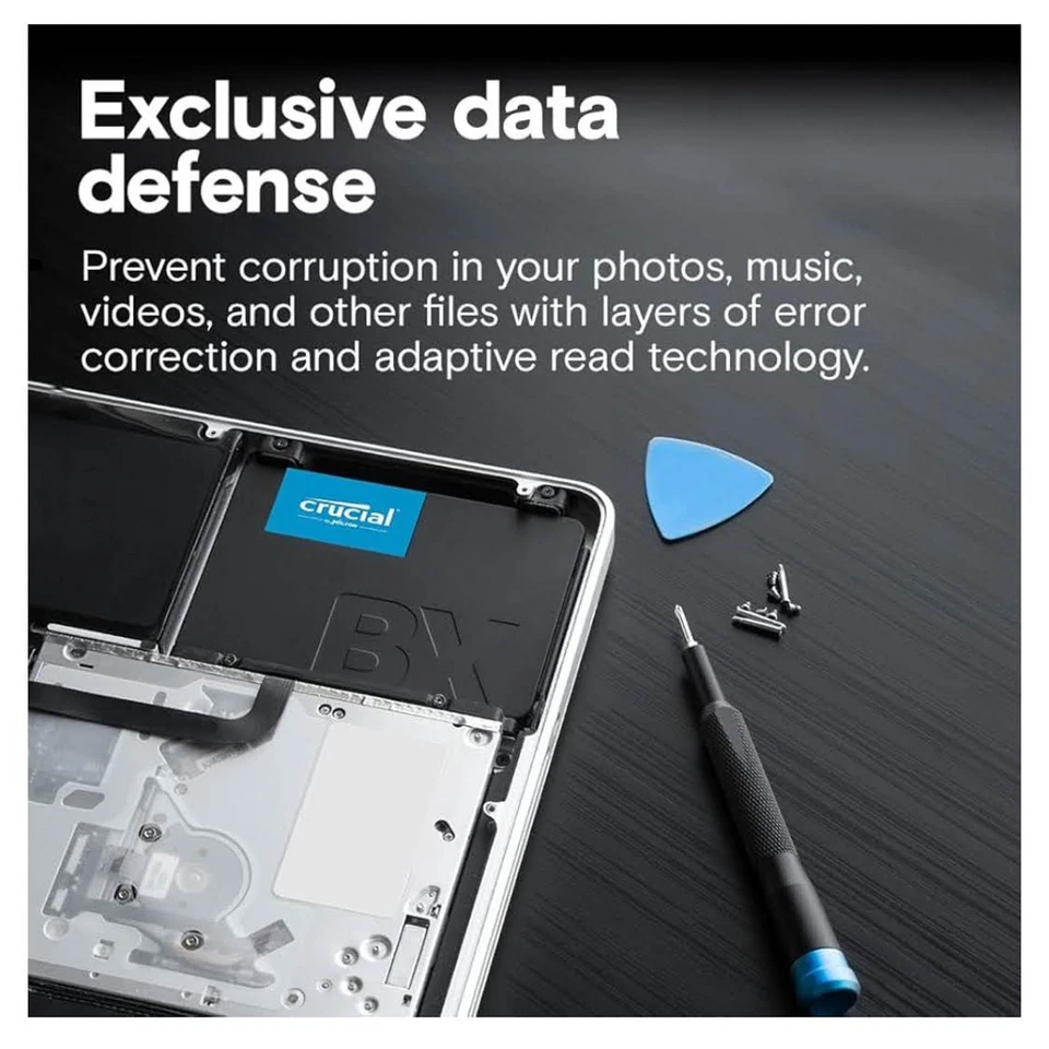 Crucial BX500 500 GB SATA LLL 2,5 Zoll SSD - Bild 3 von 4