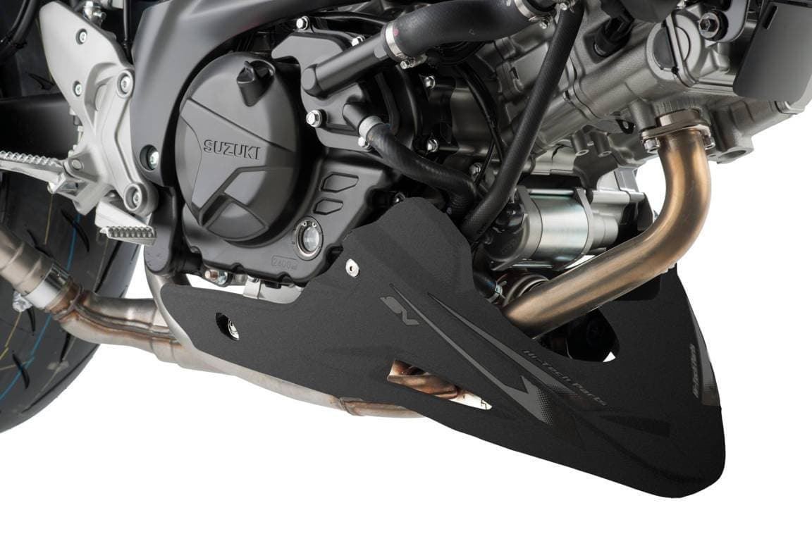 Puig Matte Black Belly Pan Suzuki SV650 1999-2026